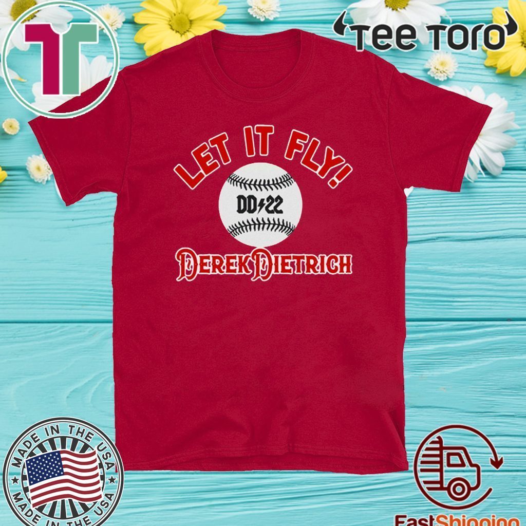 Let It Fly Derek Dietrich 2020 T-Shirt