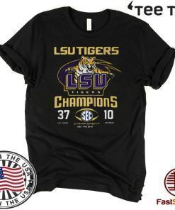 Lsu Tigers Champions 3710 Georgia Bulldogs Offcial T-Shirt