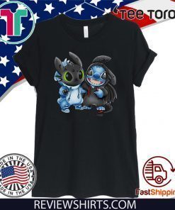 Maria Baby Stitch And Baby Toothless Offcial T-Shirt