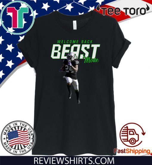 Marshawn Lynch Welcome Back Beast Mode Original T-Shirt