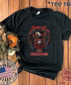 Womens Metallica Georgia Bulldogs Tee Shirt