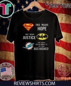 miami dolphins superman shirt