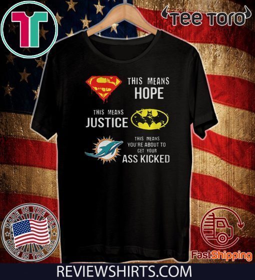 miami dolphins superman shirt