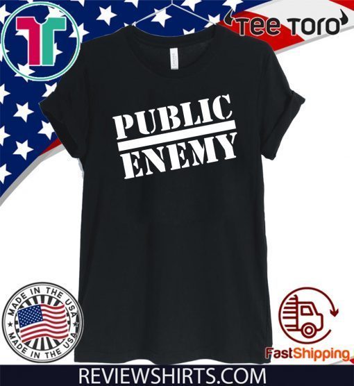 Miley Cyrus Public Enemy Offcial T-Shirt