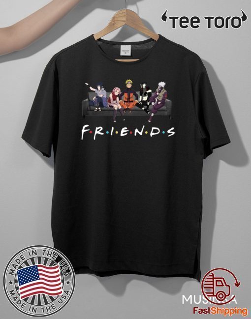 Offcial Naruto Sakura Sasuke Sai and Kakashi Friends T-Shirt