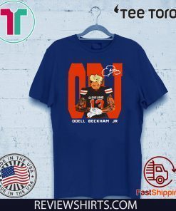 Odell Beckham Jr. Cleveland Browns Signature 2020 T-Shirt