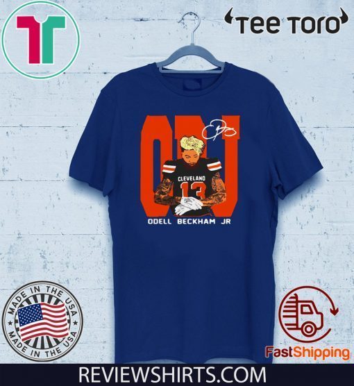 Odell Beckham Jr. Cleveland Browns Signature 2020 T-Shirt