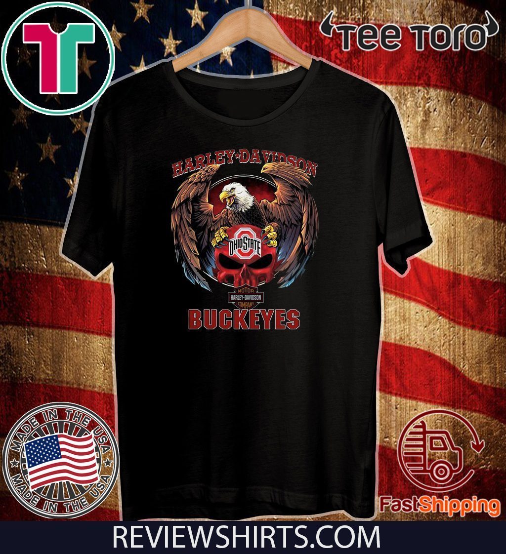 ohio state harley davidson shirt