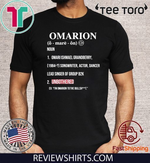 Offcial Omarion Unbothered T-Shirt