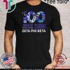 100 Years Of 1920 2020 Zeta Phi Beta Tee Shirts