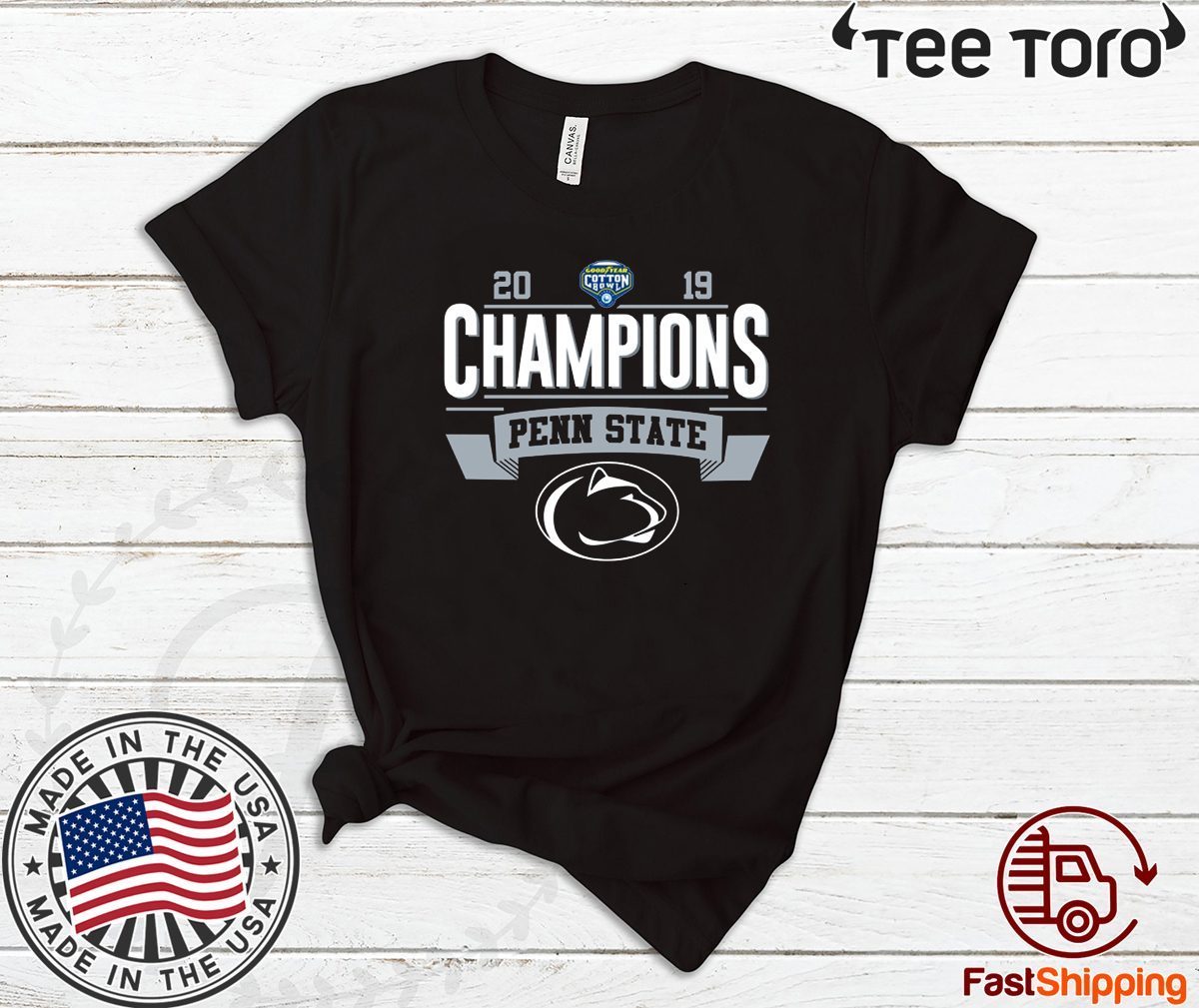 Penn State Cotton Bowl Champions T Shirt - ReviewsTees