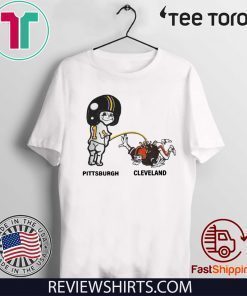 Pittsburch Pee Cleveland Piss on Pittsburgh Steelers Pee Cleve Tee Shirt