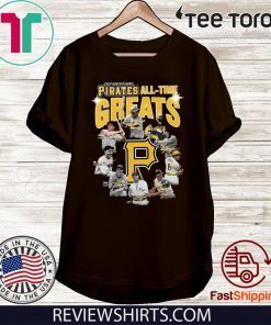 Pittsburgh Pirates all time great players signatures Offcial T-Shirt