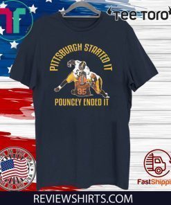 Pittsburgh Started It Pouncey Ended It 2020 T-Shirt