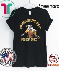 Pittsburgh Started It Pouncey Ended It Shirt T-Shirt