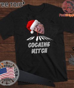 Santa Cocaine Mitch Christmas Limited Edition T-Shirt