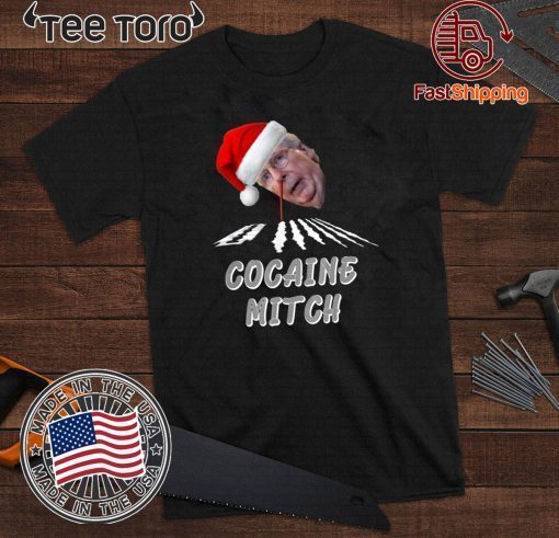 Santa Cocaine Mitch Christmas Limited Edition T-Shirt