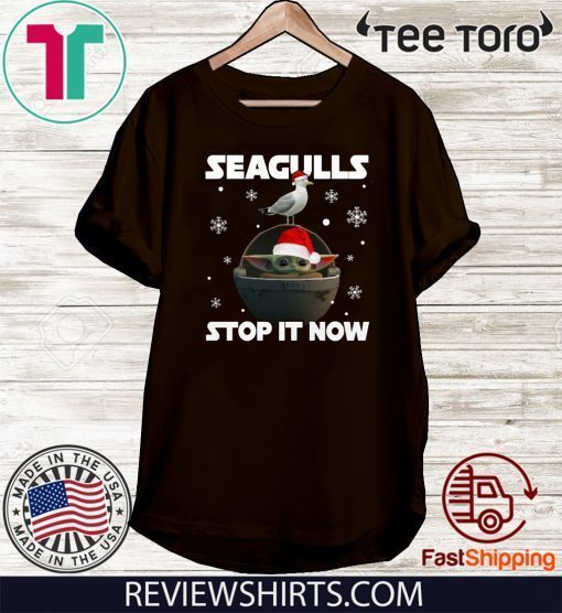 Star Wars Baby Yoda Seagulls Stop It Now Unisex T-Shirt