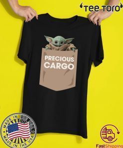Star Wars The Mandalorian The Child Precious Cargo Pocket 2020 T-Shirt