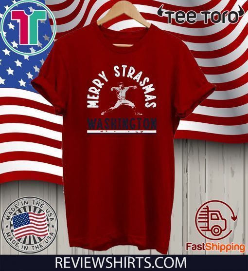 Stephen Strasburg Merry Strasmas T-Shirt