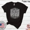 Trump Is Impeached Pence Becomes President Vote T Shirt