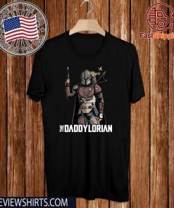 The Daddylorian Daddy Baby Yoda Mandalorian Offcial T-Shirt