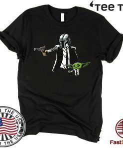 The Mandalorian and Baby Yoda Pulp Fiction Shirts