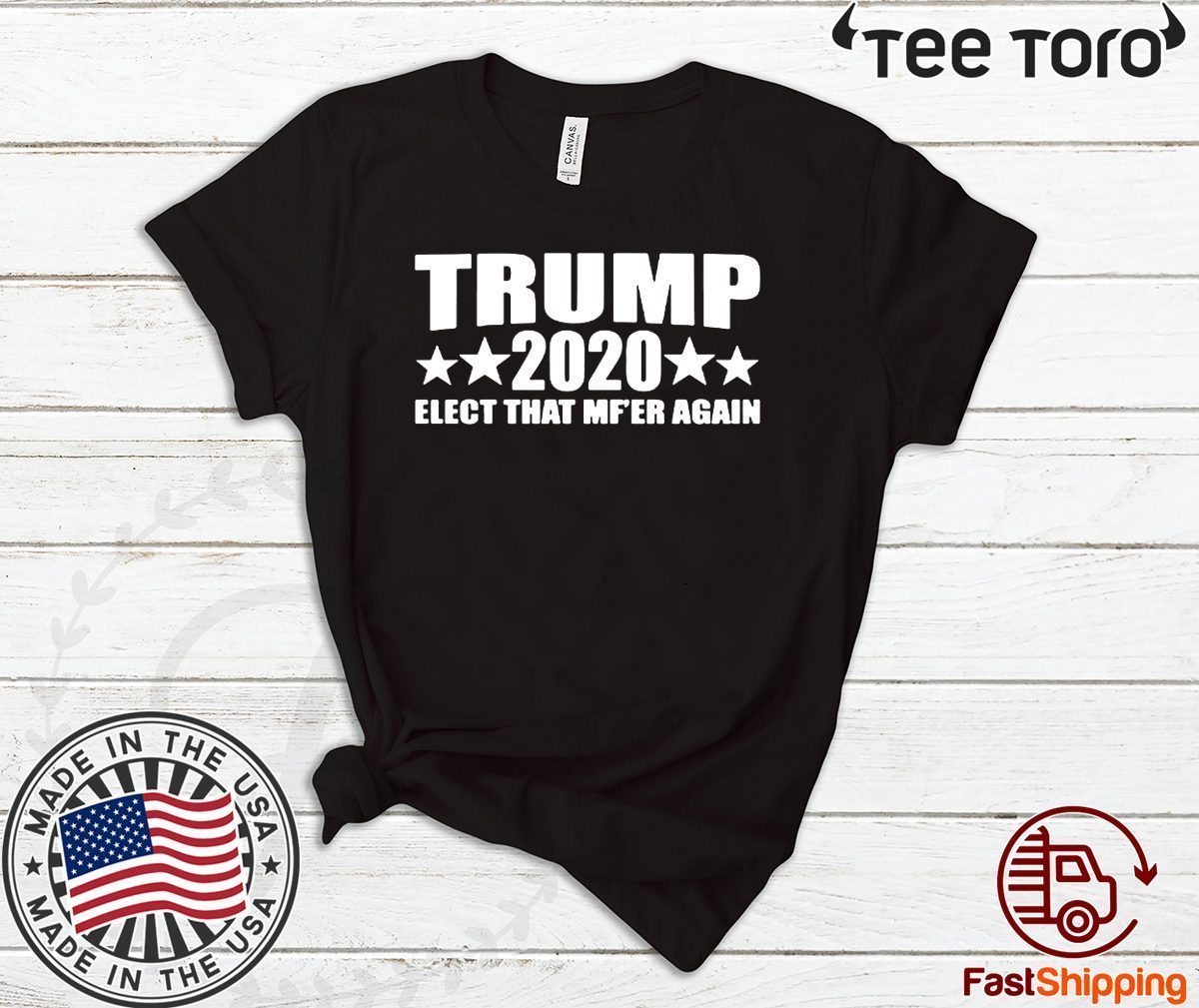 Impeachment President Trump 2020 Elect that MF'ER again T-Shirt ...