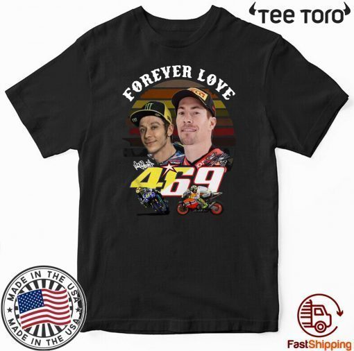 Valentino Rossi Forever Love 469 Nicky Hayden Signature Vintage Unisex T-Shirt