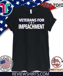 Veterans for Impeachment Vote T Shirt
