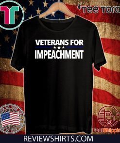 Veterans for Impeachment Vote T Shirt
