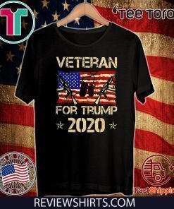Veterans for Trump 2020 T Shirt