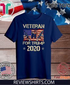 Veterans for Trump 2020 T Shirt