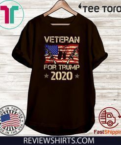 Veterans for Trump 2020 T Shirt