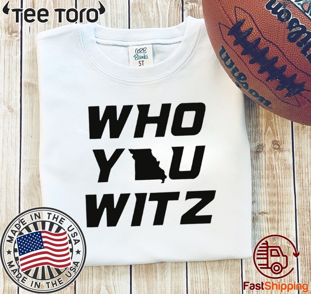 Who You Witz T-Shirt - Mizzou Football Tee