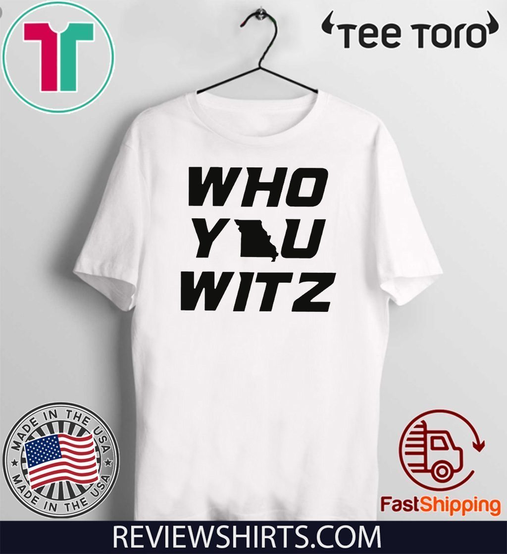 Who You Witz T-Shirt - Mizzou Football Tee