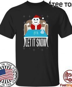 Walmart Cocaine Santa Let It Snow Offcial T-Shirt