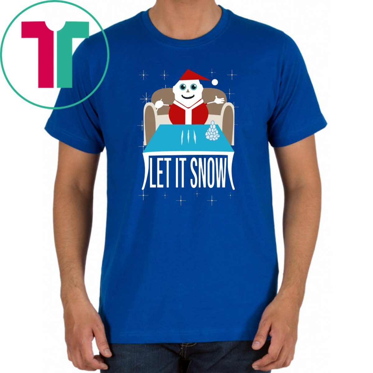 Walmart Cocaine Santa Let It Snow Offcial T-Shirt