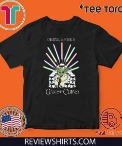 Yoda Coming Winter Is Game Of Clones 2020 T-Shirt