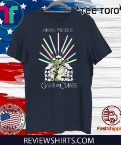Yoda Coming Winter Is Game Of Clones 2020 T-Shirt