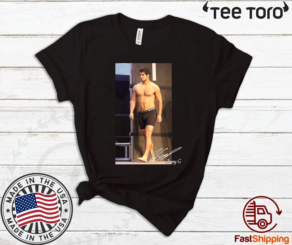 jimmy g shirtless shirt