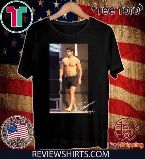 49ERS GEORGE KITTLE JIMMY G SHIRTLESS LIMITED EDITION T-SHIRT - ReviewsTees