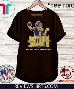 8 Action Jackson Not Bad For A Running Back Limited Edition T-Shirt
