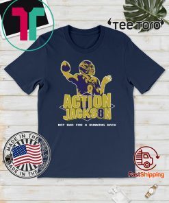 8 Action Jackson Not Bad For A Running Back Limited Edition T-Shirt