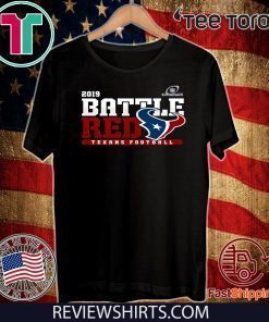 BATTLE RED Tee Shirt - Houston Texans 2019 NFL Playoffs
