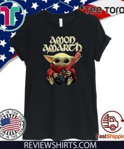 Baby Yoda Shirt Amon Amarth Tee Shirt