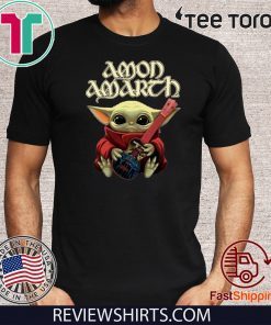 Baby Yoda Shirt Amon Amarth Tee Shirt