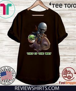 Baby Yoda And Jaster Mereel This Is The Way 2020 T-Shirt