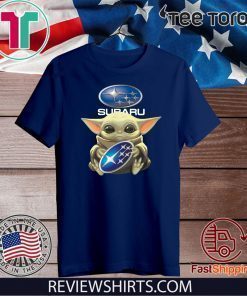 Baby Yoda And Subaru Unisex T-Shirt