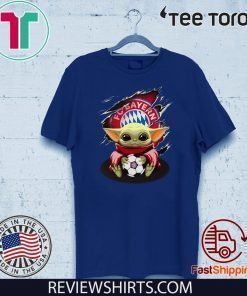 Baby Yoda Blood Inside Bayern München Hot T-Shirt